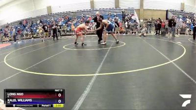 165 lbs Semifinal - Long Ngo, IL vs Kalel Williams, MI