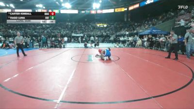 3A 138 lbs Cons. Semi - Tiago Luna, Firth vs Carter Kimball, Grace