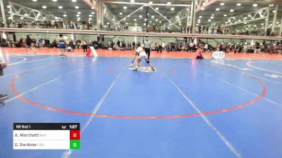 112 lbs Rr Rnd 1 - Alex Marchetti, Mat Assassins Wrestling Club vs Gabe Sardone, Fisheye