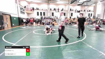 157 lbs Consi Of 8 #1 - Cameron Abrams, Bridgewater-Raynham vs Ben Wood, Duxbury