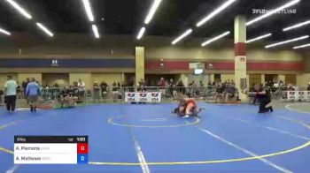 61 kg Consi Of 32 #2 - Abigail Plemons, Georgia vs Aneka Mathews, Reed High School Wrestling