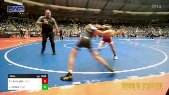 88 lbs Consolation - Tripp Farrington, Crazy Goats vs James Danko, South Hills Wrestling Academy