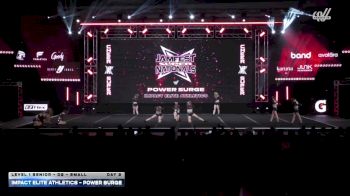 Impact Elite Athletics - Power Surge [2026 L1 Senior - D2 - Small DAY 2] 2026 JAMfest Cheer Super Nationals