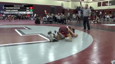 138 lbs Round 2 - Gavin Landers, Denver vs Sullivan Baccam, Carlisle