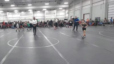 48 lbs Round 2 (6 Team) - Carson Godfrey, Neighborhood Wrestling vs Jacob Street, CTWHALE Green