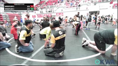 83 lbs Quarterfinal - Malachi Foster, Ponca City Wildcat Wrestling vs Nevius Cossio, OKC Saints Wrestling
