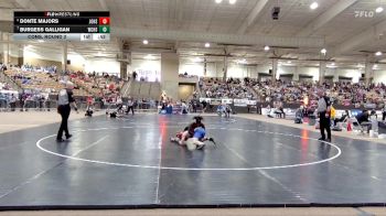 AA 113 lbs Cons. Round 2 - Burgess Galligan, Warren Co. High School vs Donte Majors, John Overton High School