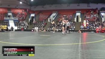 165 lbs Quarterfinals (8 Team) - Calix Campbell, Hudson Area HS vs Fulton Stroud, Iron Mountain HS