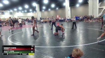 165 lbs Round 3 (6 Team) - Scott Cook, Florida Young Gunslingers vs Emmett Forte, Division-1