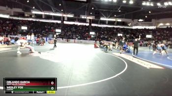 144 lbs Cons. Round 4 - Wesley Fox, Capital vs Orlando Garcia, West Valley (Yakima)
