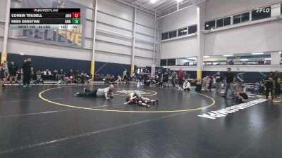 60 lbs Quarterfinal - Corbin Trudell, Abington vs Rees Derstine, Harleysville