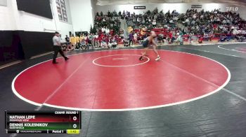 138 lbs Champ. Round 1 - Nathan Lepe, Mountain View vs Dennis Kolesnikov, Northfield