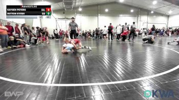 61 lbs 3rd Place - Kaysen Peters, Collinsville Cardinal Youth Wrestling vs Sutton Stites, Raw Wrestling Club