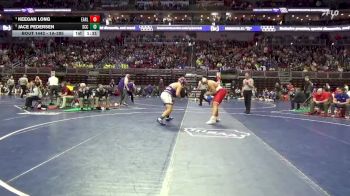 1A-285 lbs Quarterfinal - Keegan Long, Earlham vs Jace Pedersen, South Central Calhoun