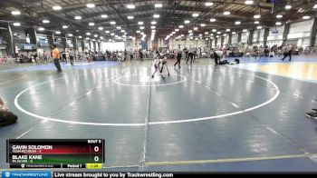 52 lbs Rd# 3 12:00pm Friday - Gavin Solomon, Team Michigan vs Blake Kane, PA Silver