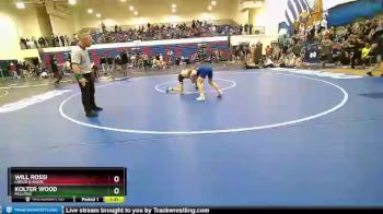 120 lbs Quarterfinal - Kolter Wood, Kellogg vs Will Rossi, Coeur D Alene