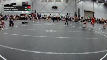 126 lbs Round 2 (6 Team) - Nicholas Gordon, Palm City Thundercats vs Carter Lanzilli, GPS