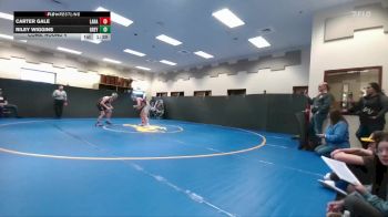 138 lbs Cons. Round 4 - Carter Gale, Laramie vs Riley Wiggins, Greybull/Riverside