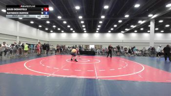 190 lbs Champ. Round 1 - Jules Deshotels, LA vs Kaydence Burton, TN