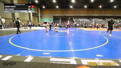 95 lbs Consi Of 16 #2 - Grant Dixon, Oakdale vs Milo Ward, Bruiser WC
