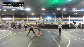 116 lbs Round Of 64 - Kamila Cerna, Southwest Stallions WC vs Ameerah Colon, Thorobred