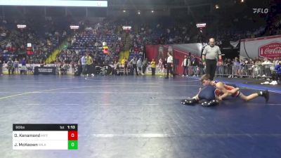 90 lbs Consy 4 - Oakley Kenamond, Mifflinburg vs Jp McKeown, Wilkes Barre