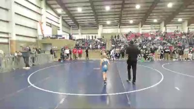 59 lbs Quarterfinal - Benjamin Puga, Top Of Utah vs Knox Woodward, Wasatch Wrestling Club