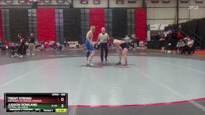 285 lbs Cons. Semi - Trent Strong, University Of Central Missouri vs Judson Rowland, Central Oklahoma