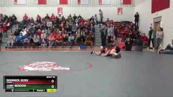 150 lbs Quarterfinal - Dominick Jezek, Salem vs Cory Beddow, Norton