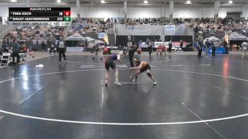 Girls 100 lbs Champ. Round 1 - Bailey Leatherwood, Stratford High School vs Finia Koch, Smyrna High School Girls