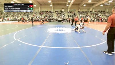 120 lbs 5th Place - Nolan Rice, PA vs Cael Floerchinger, MT