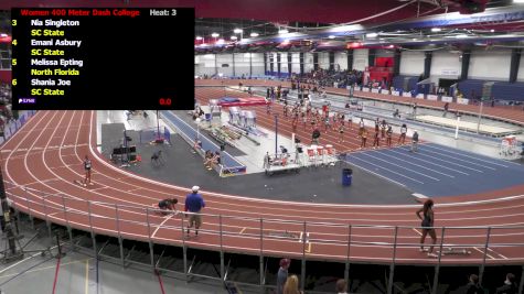 Women's 400m, Finals 3