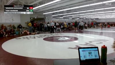 157 lbs 5th Place Match - Braedon Dorshorst, UW - La Crosse vs Tony Baumann, Concordia Moorhead