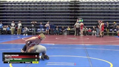 150 lbs Cons. Round 3 - Bryan Mohler, Indian Lake vs Trapper Trenary, Eastside