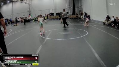 52 lbs Round 3 (4 Team) - Paxton Rosa, Revival Uprising Black vs John David Hamper, Warhawks