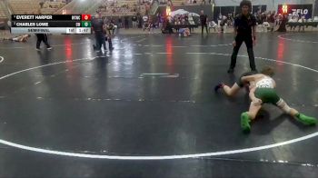 95 lbs Semifinal - Everett Harper, Williamson Co Wrestling Club vs Charles Lowe, Commanders WC