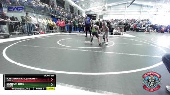 64-67 lbs Round 5 - Kashton Fahlenkamp, Tuttle vs Benson Jose, Kansas