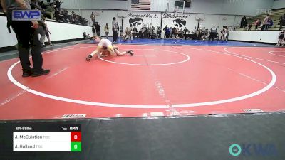 84-88 lbs Rr Rnd 3 - Jax McCuistion, Tiger Trained Wrestling vs Jett Holland, Tiger Trained Wrestling