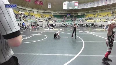 61 lbs Quarterfinal - Noah Harris, Team Conquer Wrestling vs Cooper Gaston, Pottsville Apache Youth Wrestling