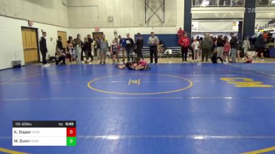 115-125 lbs Rr Rnd 3 - Kira Slaper, Perry Pirates vs Morgana Dunn, Powerhouse Wrestling Academy