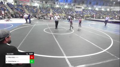 54 lbs Round Of 16 - Jayce Moralez, Pirates vs Ezekiel Quintana, Sierra Grande Panthers