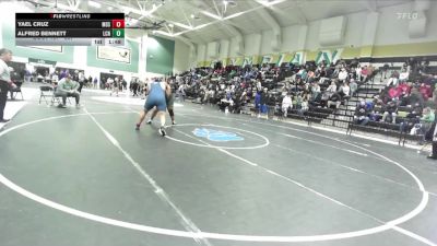 287 lbs Champ. Round 1 - Alfred Bennett, Lincoln vs Yael Cruz, Madison