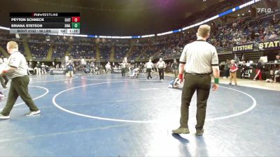 96 lbs Semifinal - Peyton Schneck, East Penn vs Briana Stetson, Shaler