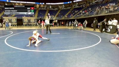 61 lbs Semifinal - Beau Bafia, Huntingdon vs Jayden Truiett, Lake Lehman
