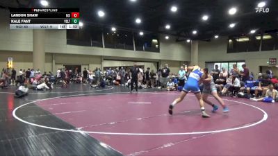 165 lbs Round 3 (6 Team) - Kale Fant, Vancleave Takedown Club vs Landon Shaw, Nashville Catholic Irish