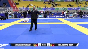 Griselda Damiana Medina vs Ana Paula Moura Colombo 2025 Brasileiro Jiu-Jitsu IBJJF