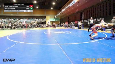 125 lbs Consi Of 32 #1 - Jose Contreras, España Wrestling vs Rylan Houck, Oroville Rattlers