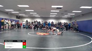 120 lbs Cons. Round 3 - Brooks Kopp, Pope John Paul vs Daniel Guerrero, Houston