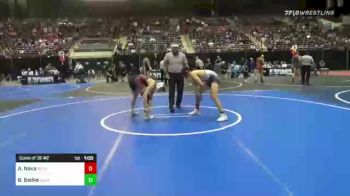 138 lbs Consi Of 32 #2 - Abel Nava, Ruthless Wrestling vs Brock Badke, Sunkist Kids