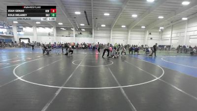 48 lbs 5th Place - Joah Genao, New Milford vs Kole Delaney, Salem